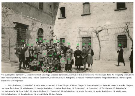 Vaščani Sušaka v Italiji